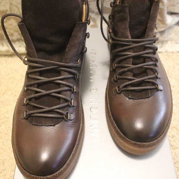 Antonio Maurizi Italian boot dark brown (10M)